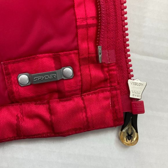 Spyder Unisex Spylon Winter Jacket Full Zip Sz 12 - Picture 10 of 16